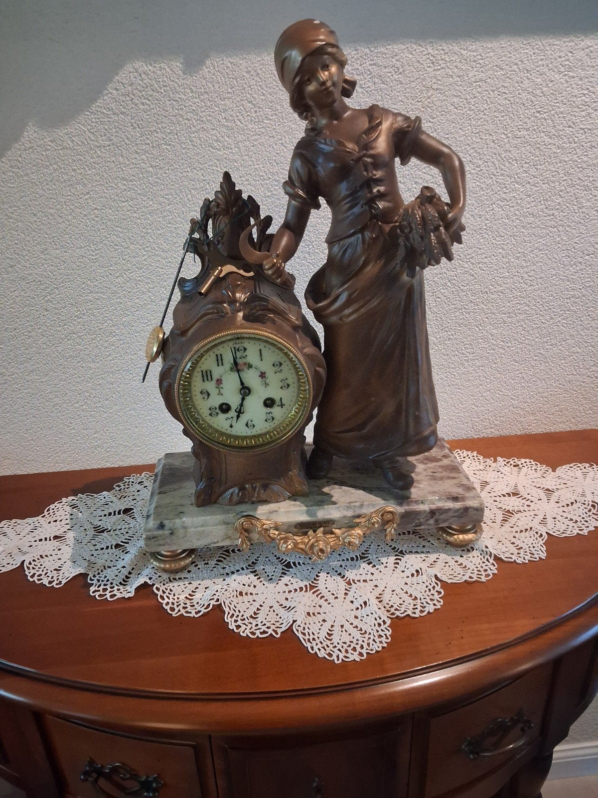 klokje, Ophalen