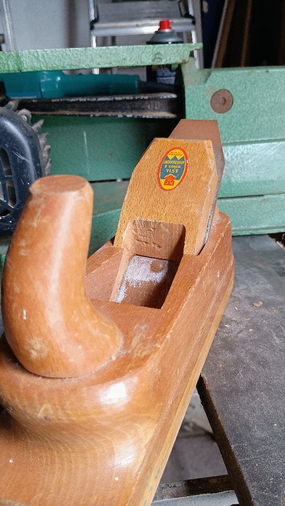 Vintage Nooitgedacht houten blokschaaf, Ophalen of Verzenden, Gebruikt, Nooitgedacht
