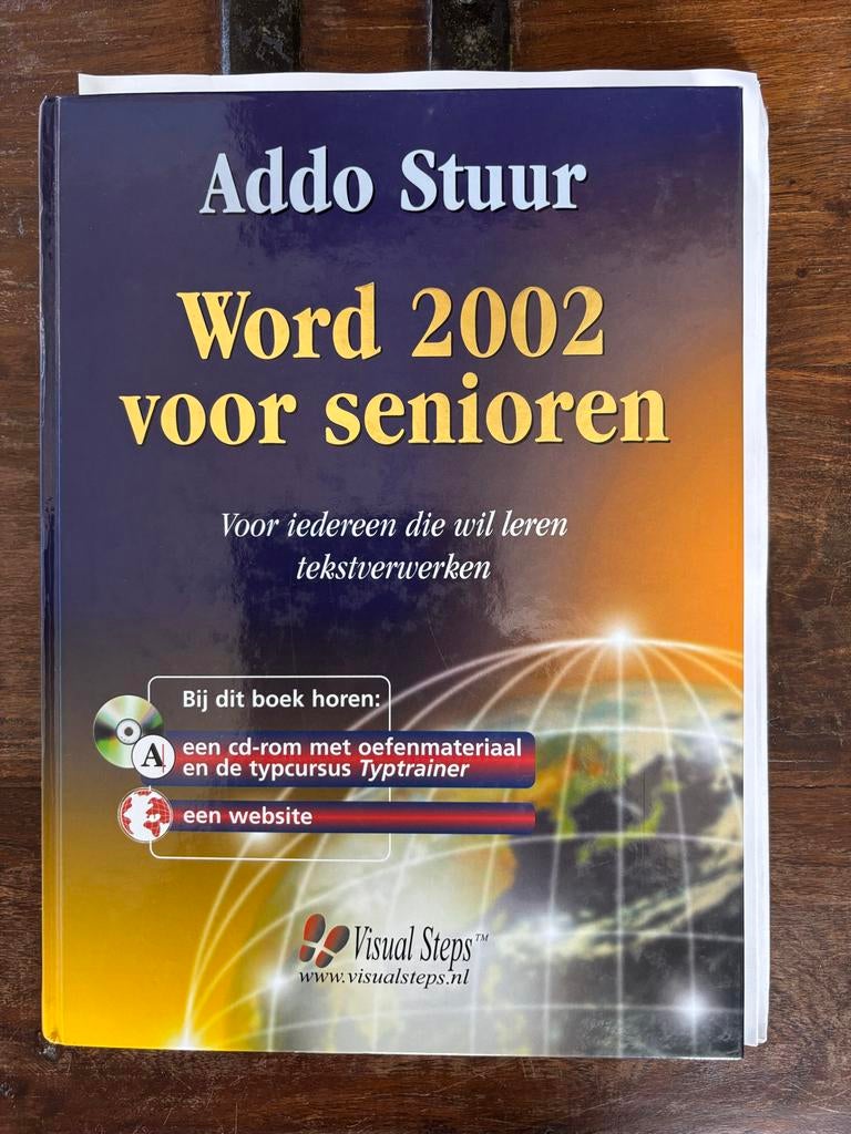 Addo Stuur - Word 2002 voor senioren (incl. CD-ROM), Boeken, Ophalen of Verzenden, Zo goed als nieuw, Software