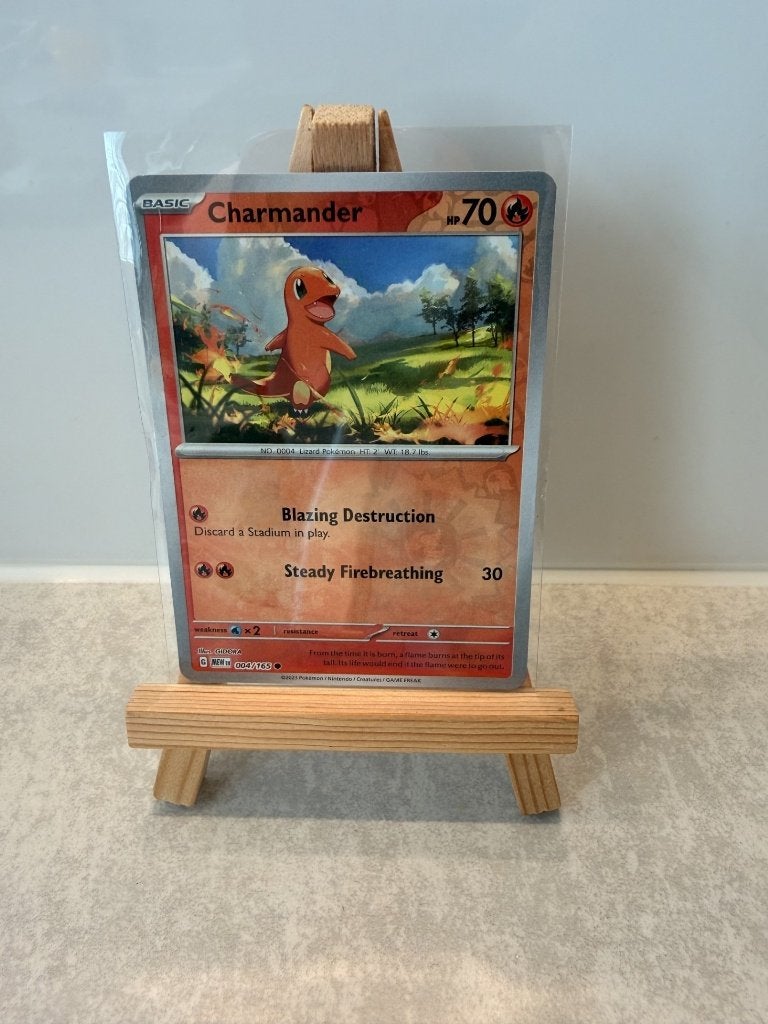 ** 151 Pokemon - Charmander REVERSE HOLO **, Ophalen of Verzenden, Zo goed als nieuw