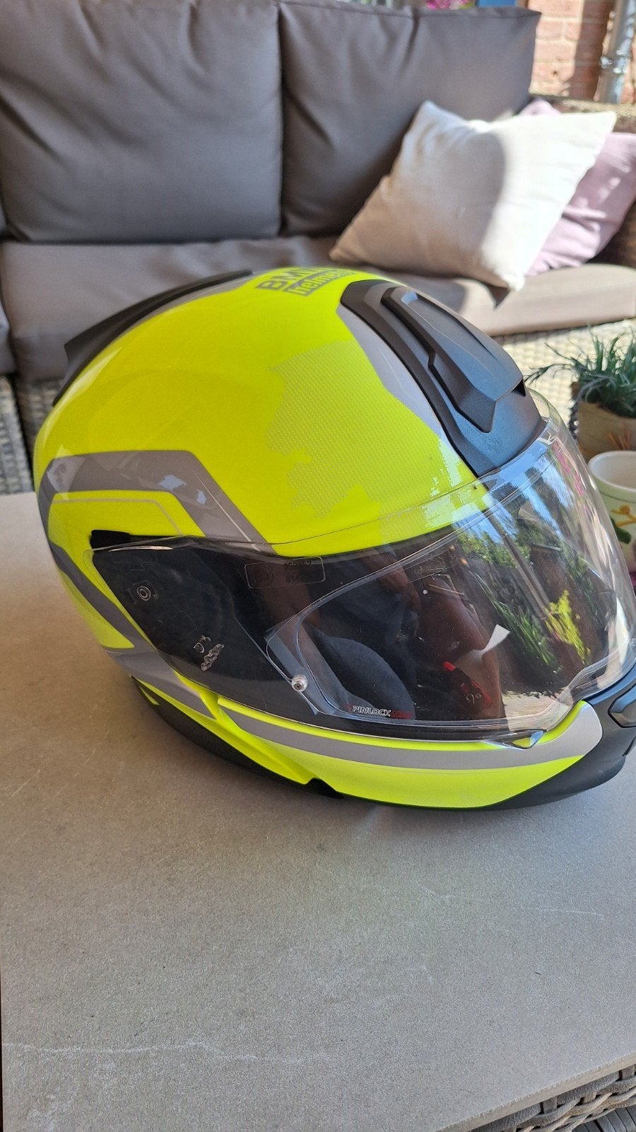 BMW helm. Als nieuw. systeem 7, carbon. 60/61, Overige merken, Systeemhelm, XL, Ophalen of Verzenden