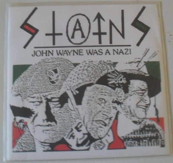 Stains (MDC) - John Wayne Was A Nazi -  7´ - Punk, Inclusief insert, Ophalen of Verzenden, Zo goed als nieuw, 7 inch