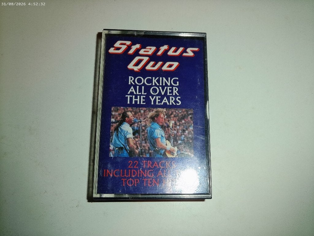 Cassette Status Quo - Rocking all over the years, Cd's en Dvd's, Gebruikt, 1 bandje, Ophalen of Verzenden, Origineel