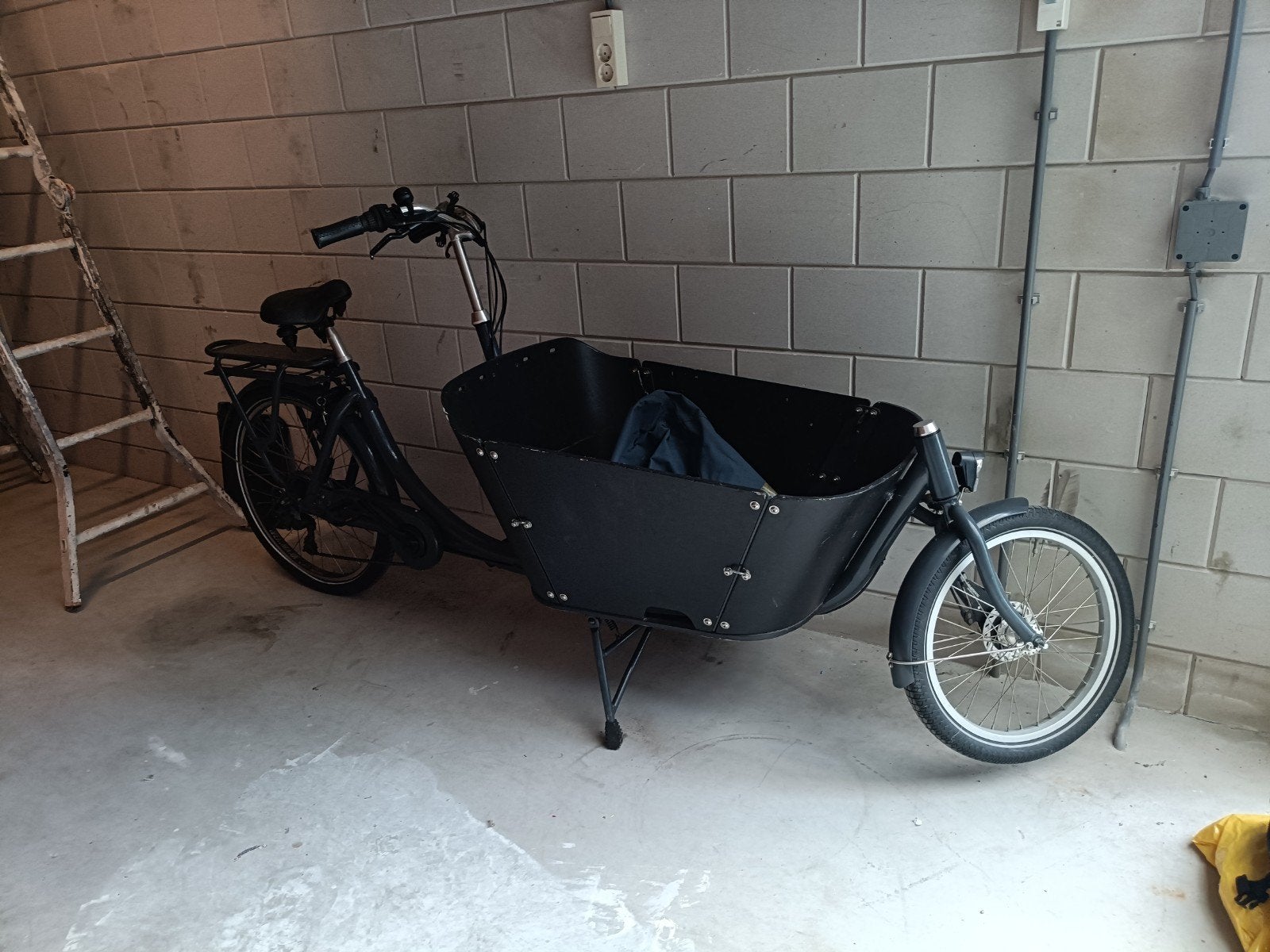Babboe City Elektrische Bakfietsen - Opknappers (2 stuks), Fietsen en Brommers, Gebruikt, Elektrisch, 2 kinderen, Schijfrem