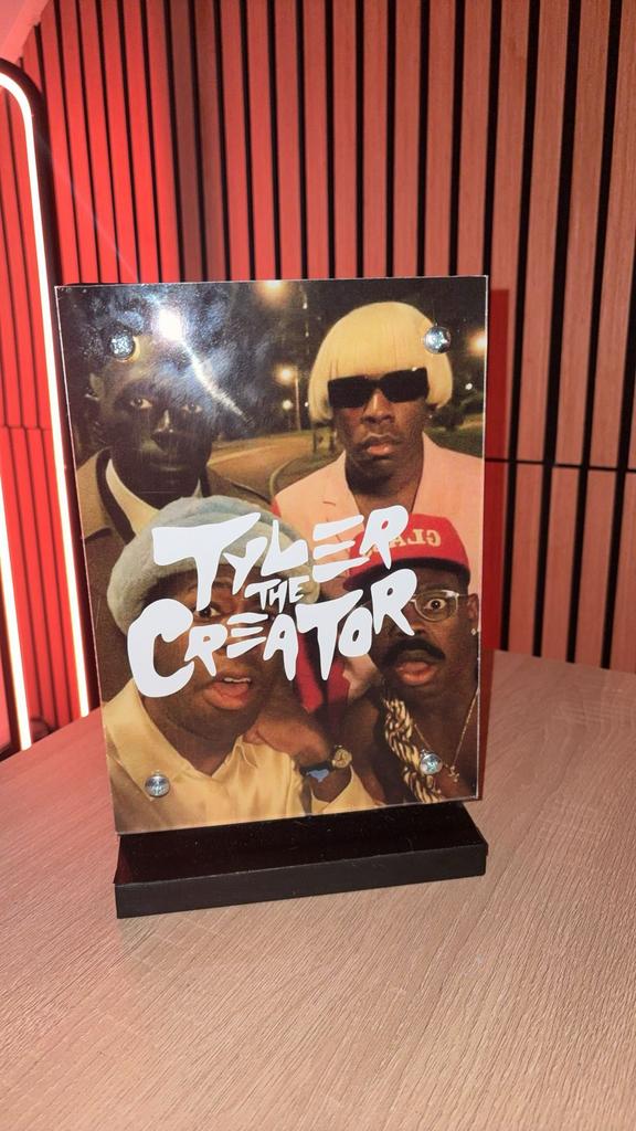 Fanmade Tyler the Creator Display, Ophalen, Gebruikt, Pop, Beeldje of Miniatuur
