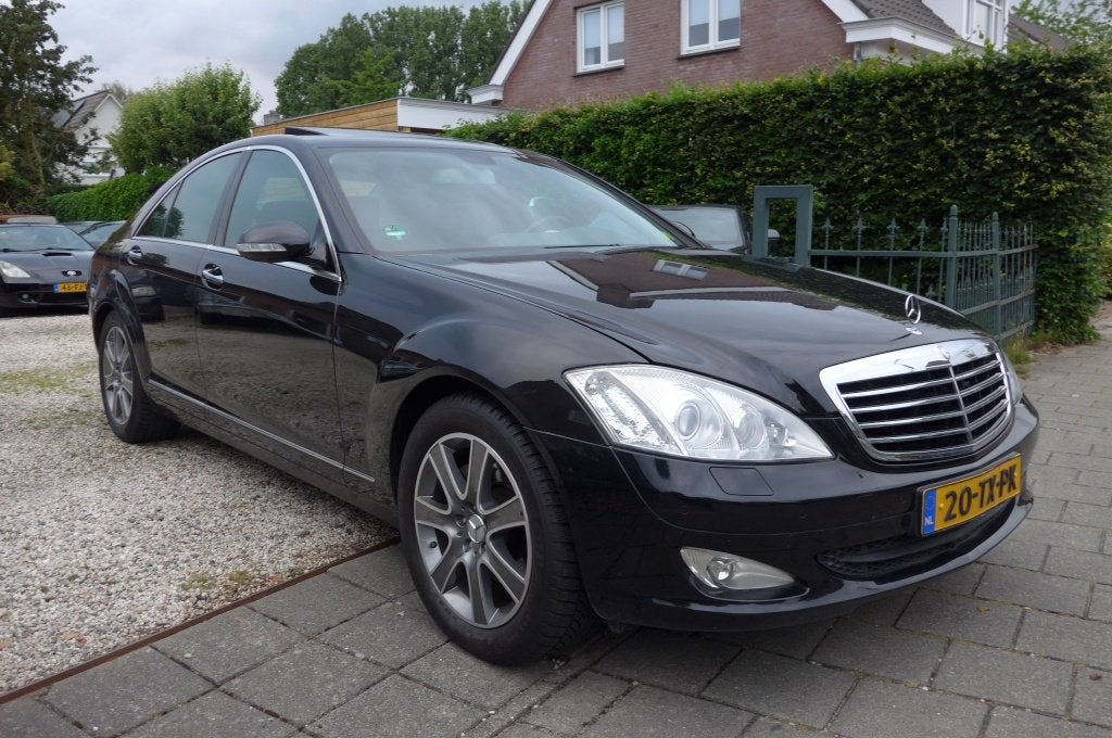 Mercedes-Benz S-Klasse 320 CDI Prestige Pl. (bj 2007), Auto's, Automaat, Achterwielaandrijving, Gebruikt, Bedrijf