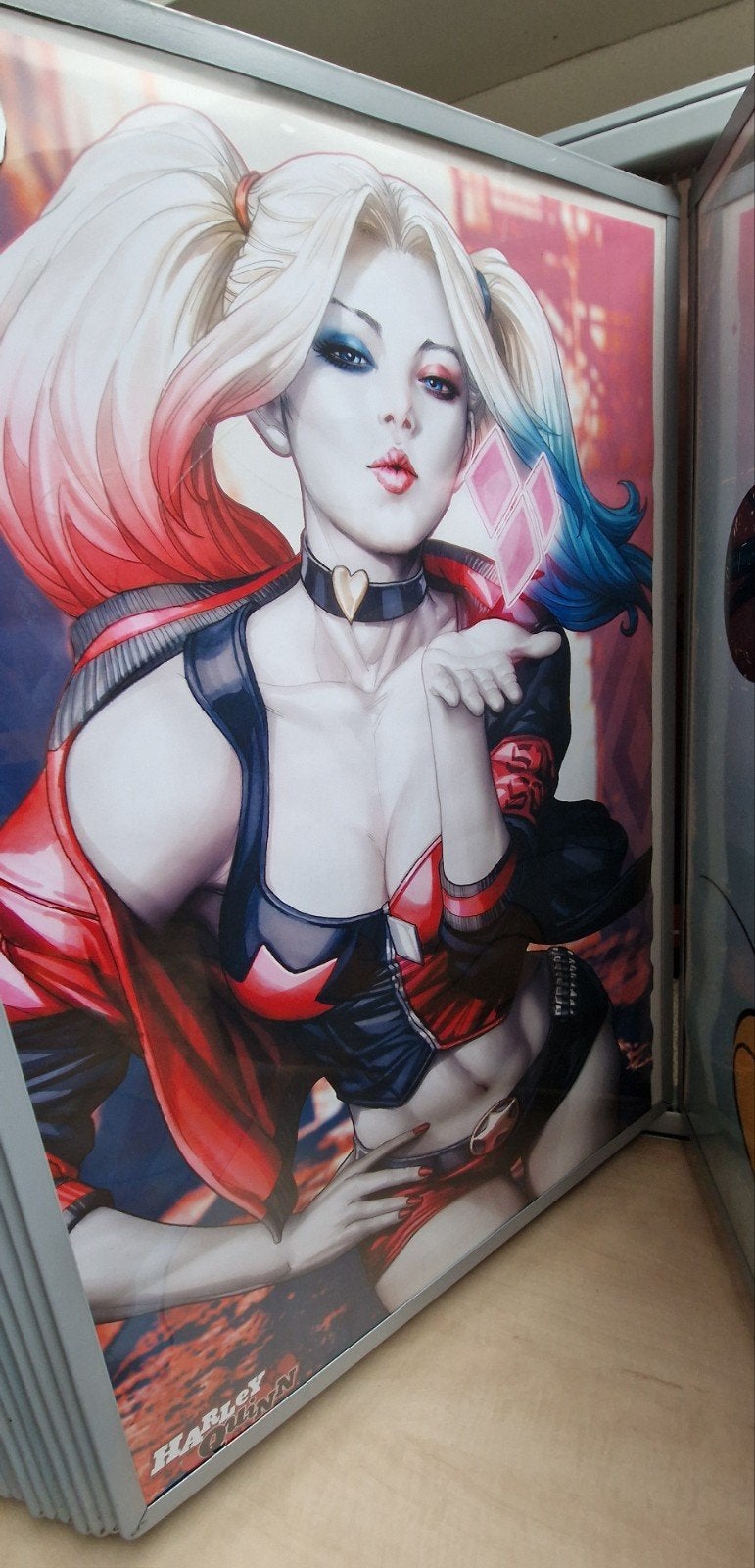 Harley Quinn Poster - DC Comics, Rechthoekig Staand, Deurposter of groter, Ophalen of Verzenden, Zo goed als nieuw