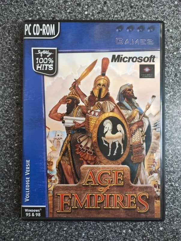 Age of Empires, Spelcomputers en Games, Games | Pc, Verzenden, 1 speler, Zo goed als nieuw, Strategie en Constructie