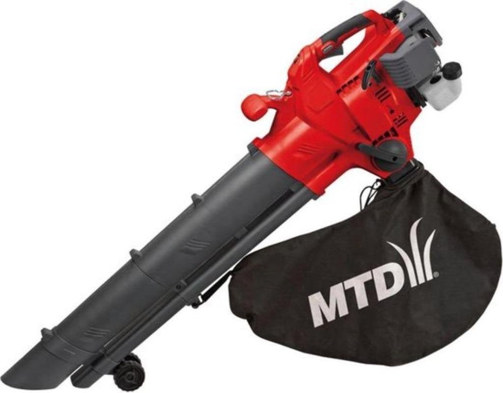 PowerBlower Bladblazer 25,4cc, 7300r/ min, 0,75kw z.g.a.n., Benzine, Met opvangzak, Handgedragen, Ophalen of Verzenden