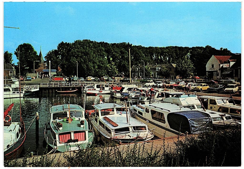 801689 Elburg jr 70 Gld Jachthaven Nette kaart Niet gelopen, Ophalen of Verzenden, 1960 tot 1980, Ongelopen, Gelderland