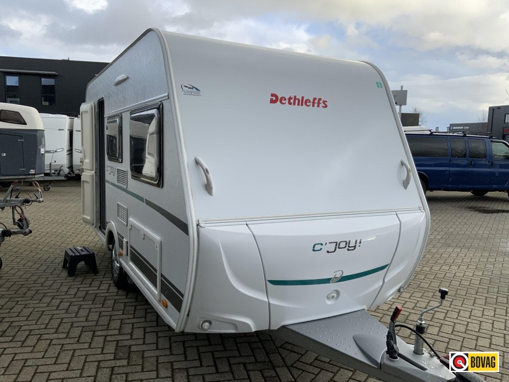 Dethleffs C'Joy 410 QL, Standaardzit, Bedrijf, 750 - 1000 kg, Dwarsbed