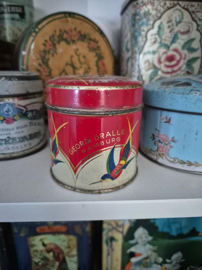 Colabri powder blikje, Ophalen of Verzenden, Gebruikt, Overige