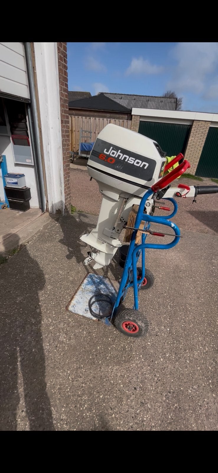 Johnsen 6 pk 2 takt, Watersport en Boten, Ophalen of Verzenden, Gebruikt, Motor en Techniek, Motorboot