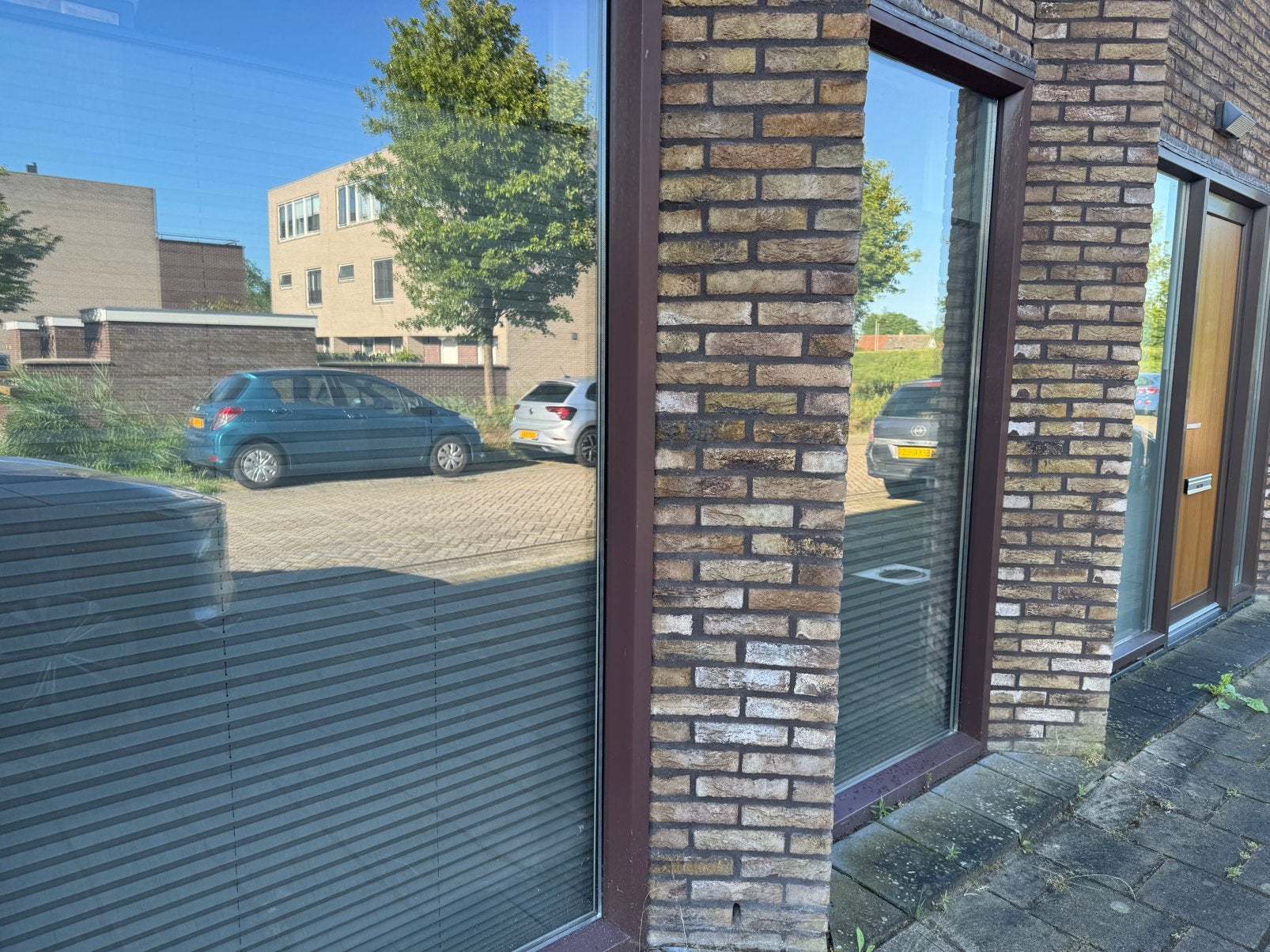 Mooie plissé gordijnen, Huis en Inrichting, Stoffering | Gordijnen en Lamellen, Ophalen, 100 tot 150 cm, 200 cm of meer, Zo goed als nieuw