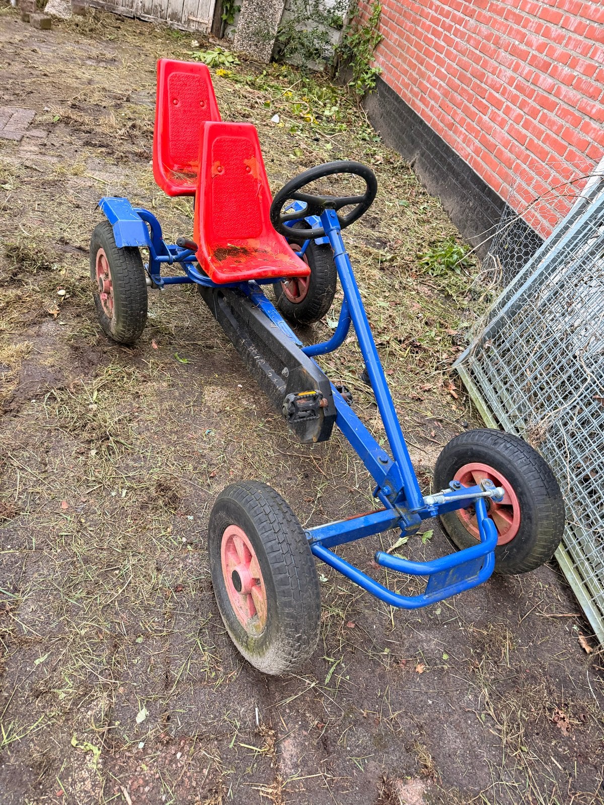 Leuke skelter met duozit - even schoonmaken en smeren, Ophalen, Gebruikt, Overige merken, Duozit