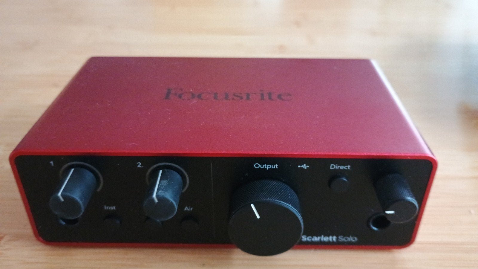 Focusrite Scarlett Solo audio interface ongebruikt, Ophalen of Verzenden, Nieuw, Extern, Focusrite
