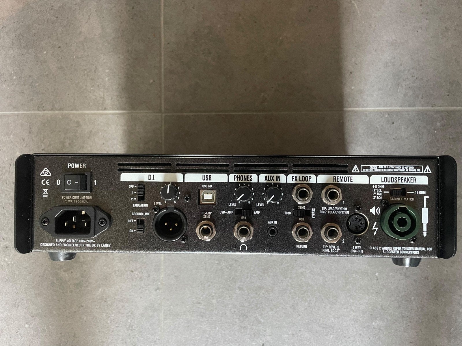 Foto 6 van Laney Ironheart IRT-SLS buizenversterker