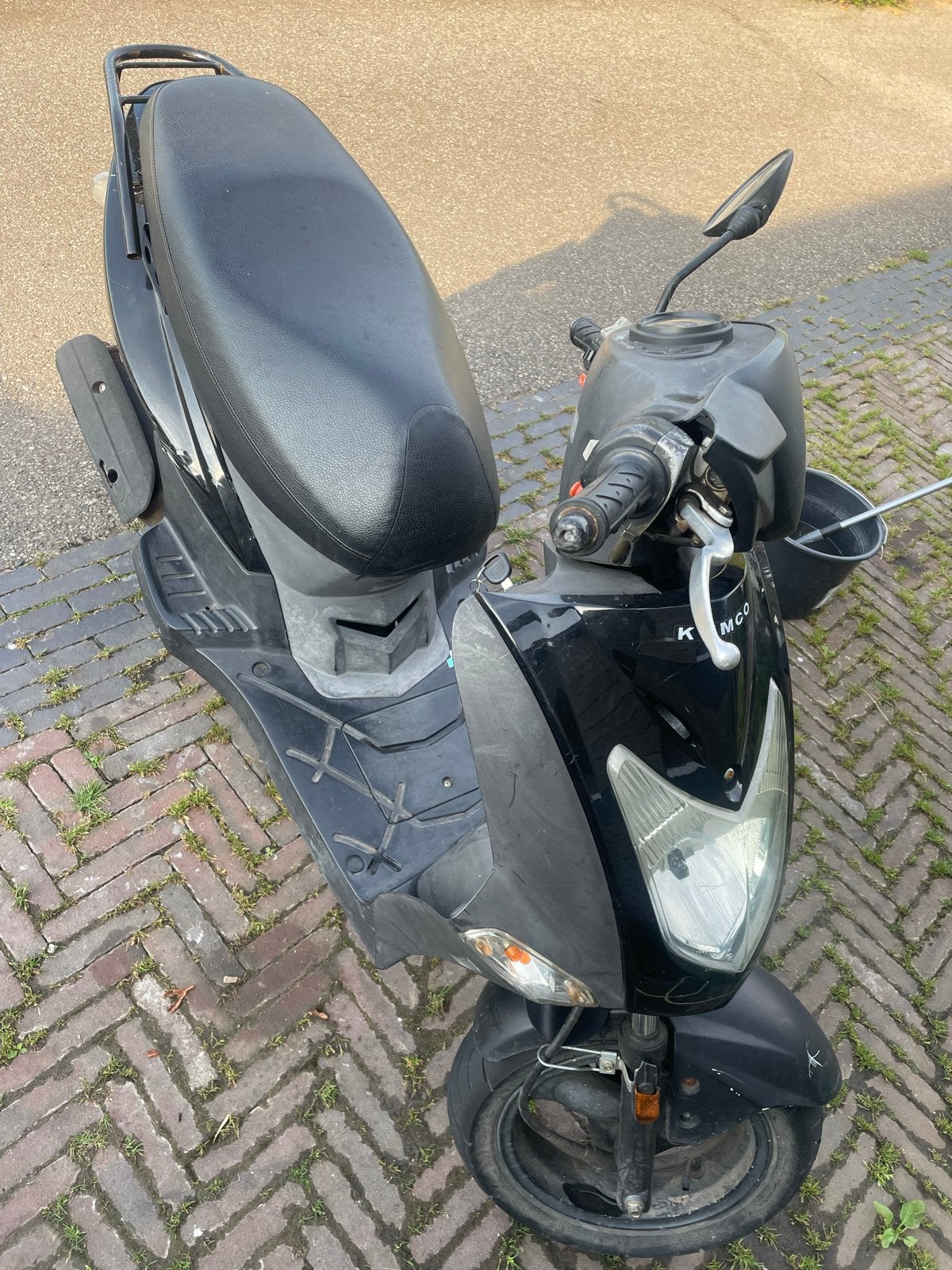 Kymco Agility 50 scooter - Zwart. Defecte, Ophalen, Gebruikt, Maximaal 45 km/u, Agility