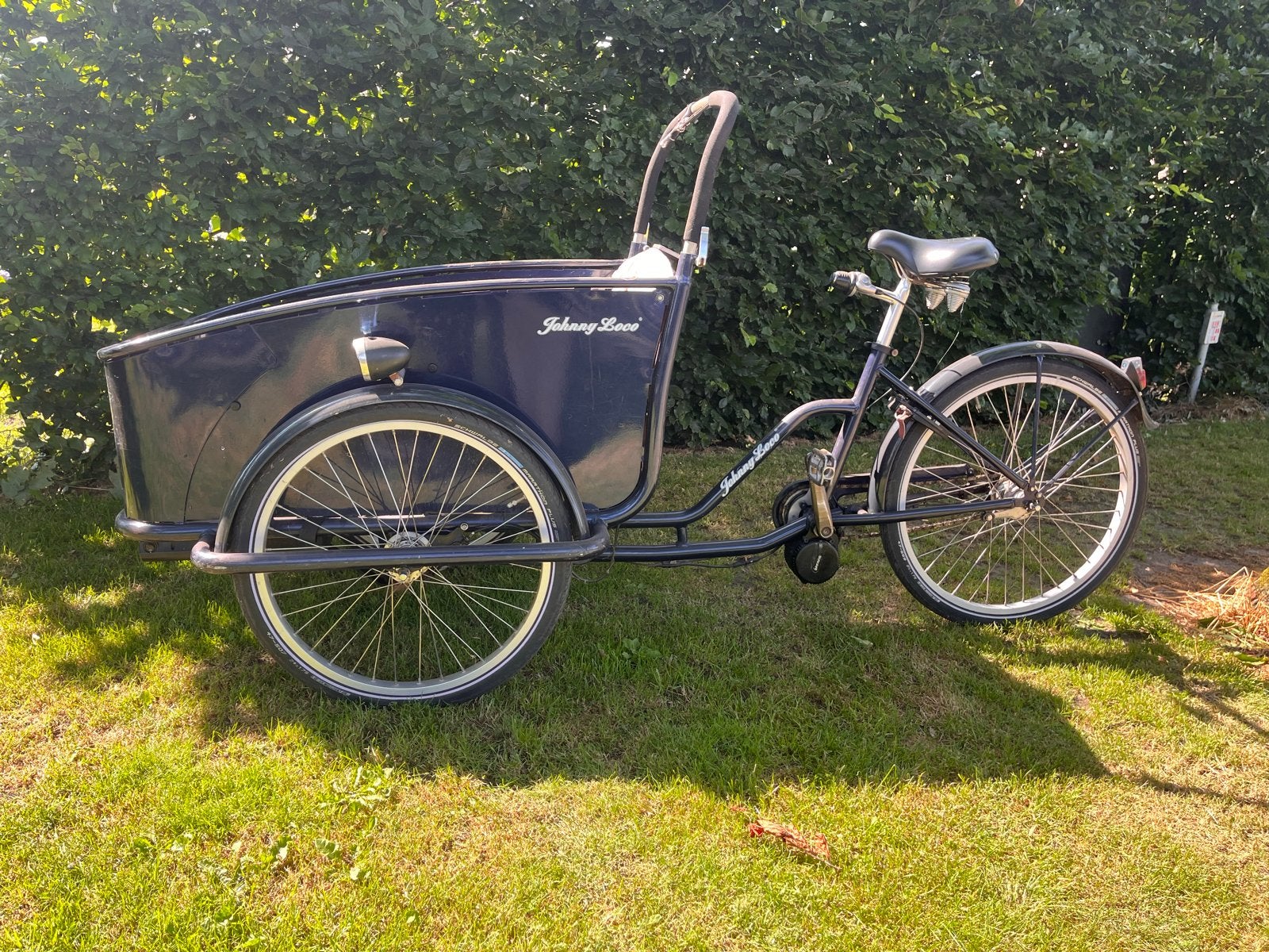 Johnny Loco bakfiets - motor defect, Fietsen en Brommers, Fietsen | Bakfietsen, Gebruikt, Elektrisch, Ophalen of Verzenden, 2 kinderen