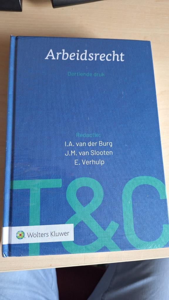 Tekst & Commentaar Arbeidsrecht, 14e druk (Nieuw), Boeken, Studieboeken en Cursussen, Nieuw, WO, Gamma, Ophalen of Verzenden
