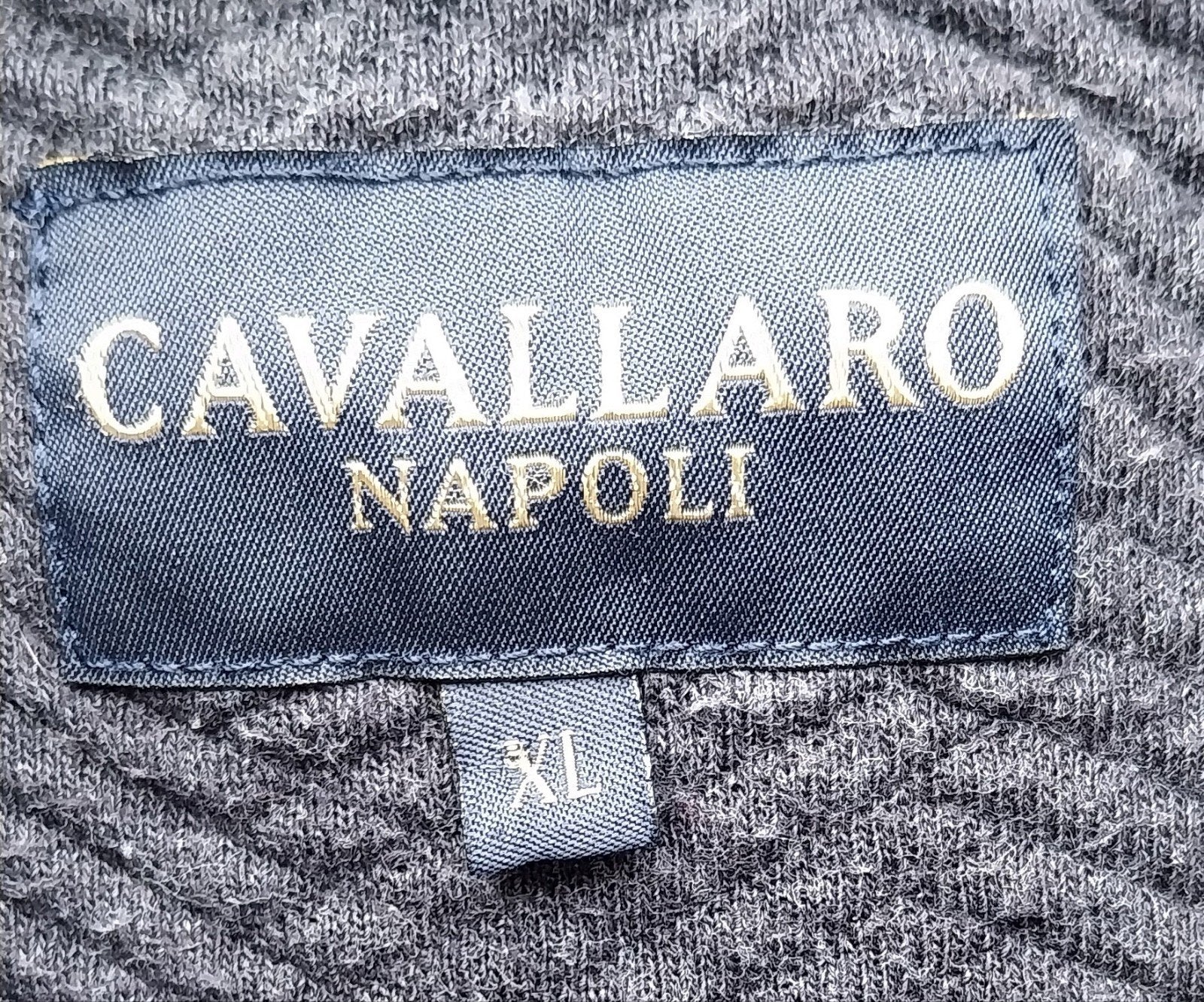 cavallaro napoli vest xl, Ophalen, Blauw, Gedragen, Maat 46/48 (XL) of groter