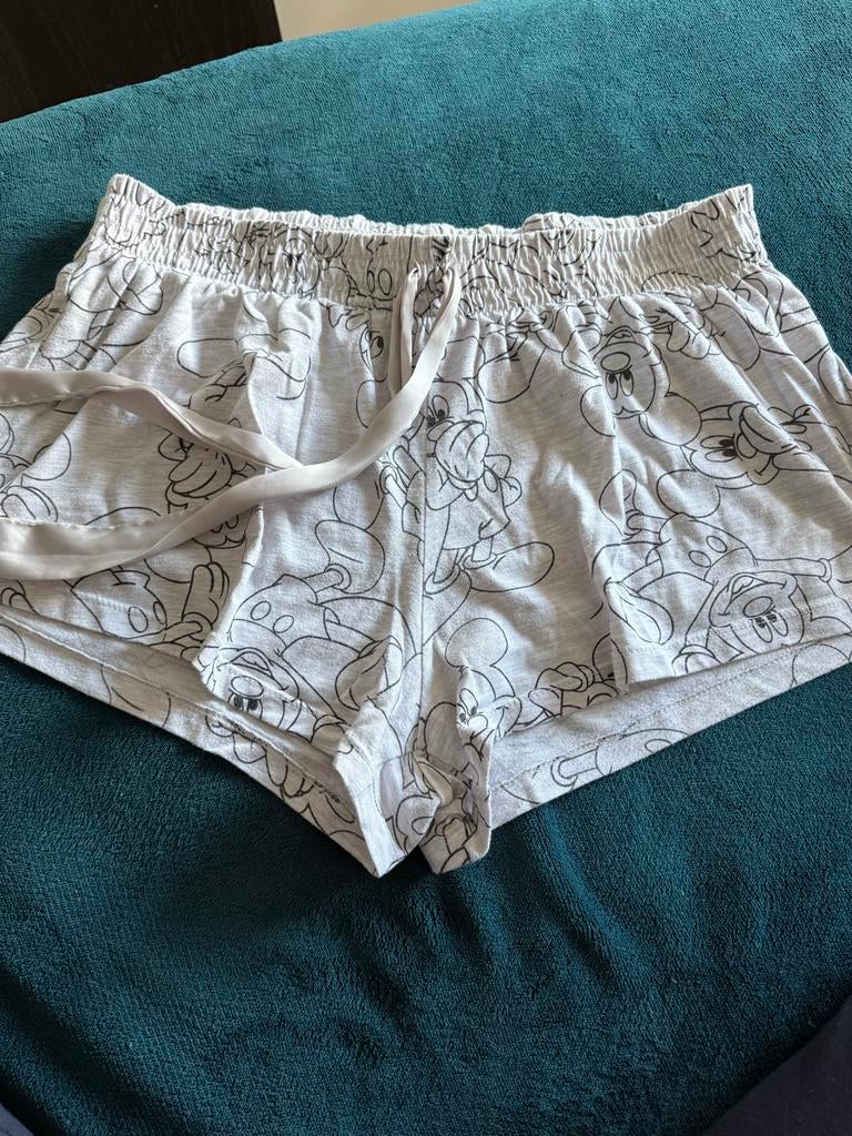 Disney Mickey Mouse shortje pyjama - Maat XL, Ophalen of Verzenden, Gedragen, Maat 46/48 (XL) of groter