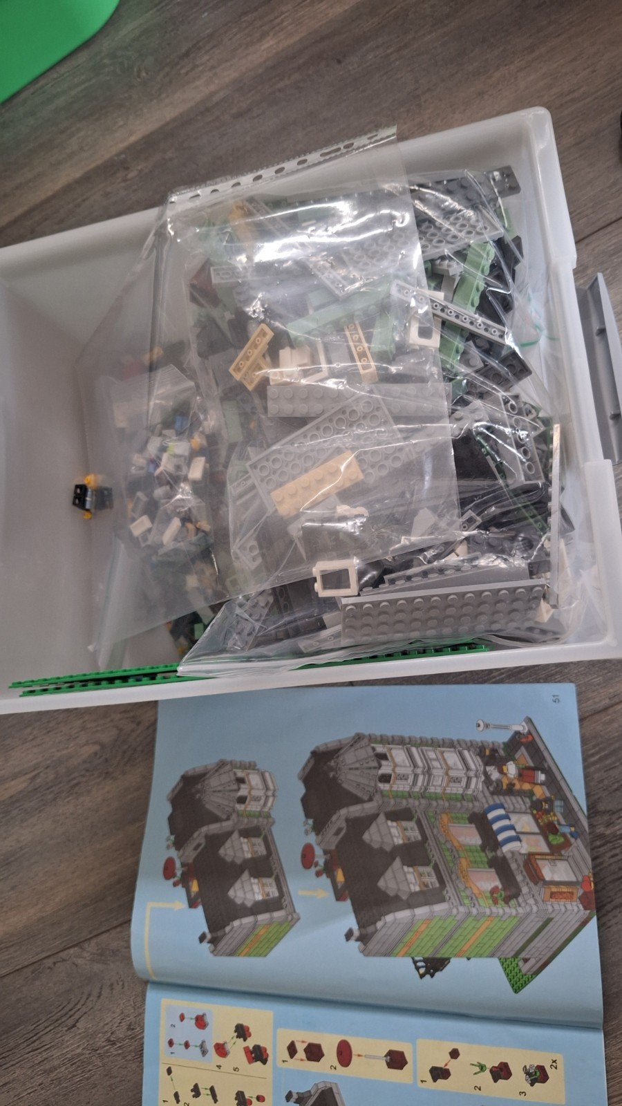 Lepin / Mould King  Grocery met bouwboek, Kinderen en Baby's, Ophalen of Verzenden, Gebruikt