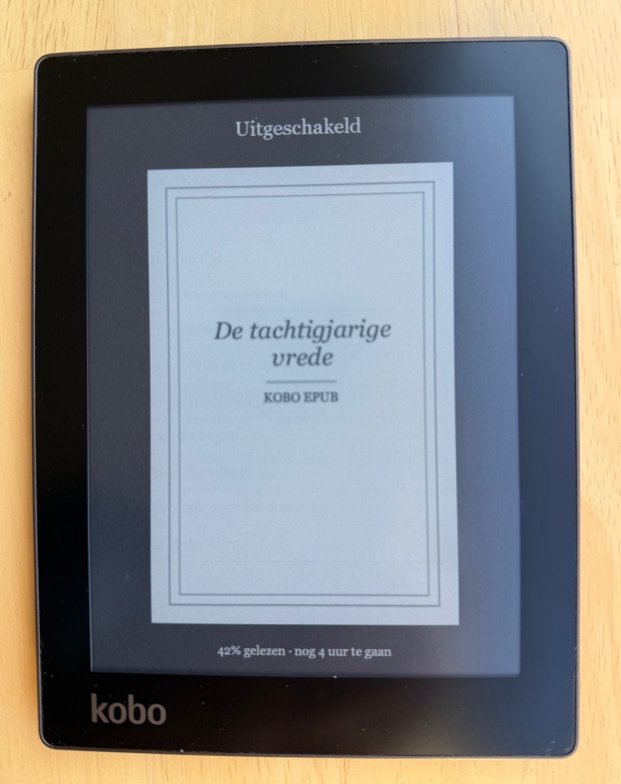 Kobo Aura ereader 6 inch z.g.a.n., Computers en Software, Ophalen of Verzenden, Zo goed als nieuw, Touchscreen