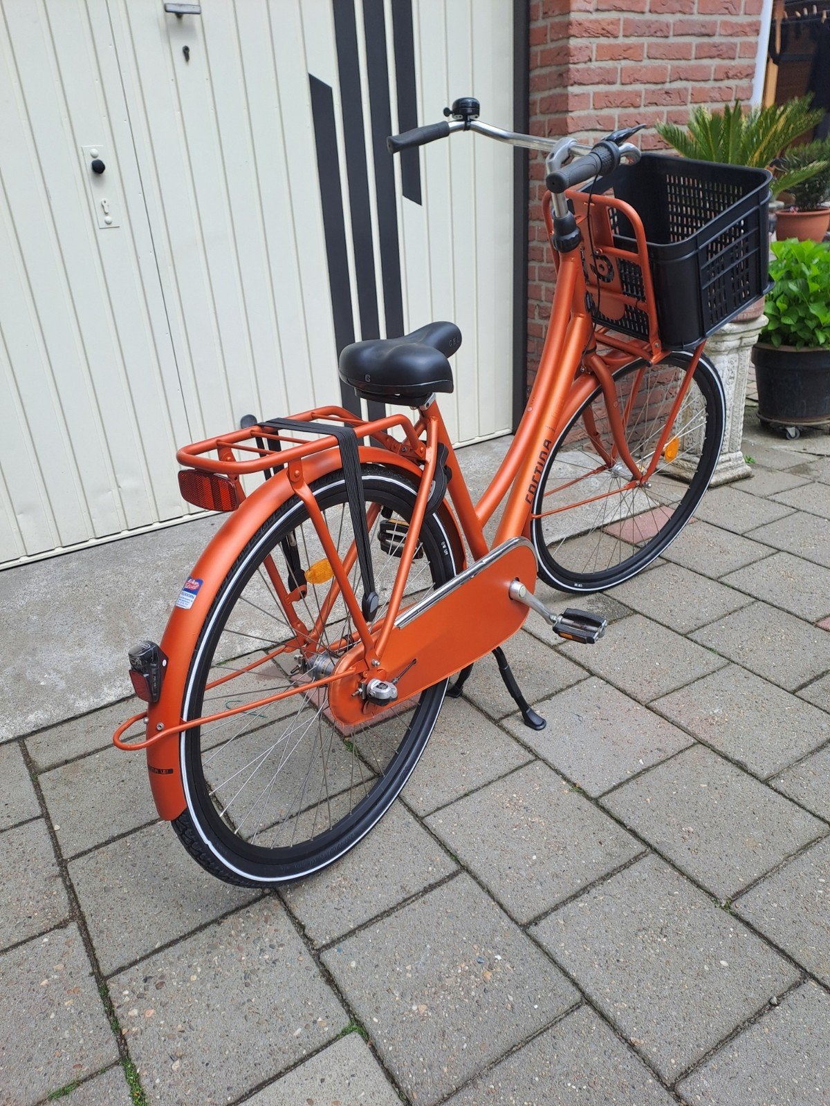 Damesfiets Cortina U4 28 inch., Terugtraprem, Versnellingen, Zo goed als nieuw, 50 tot 53 cm
