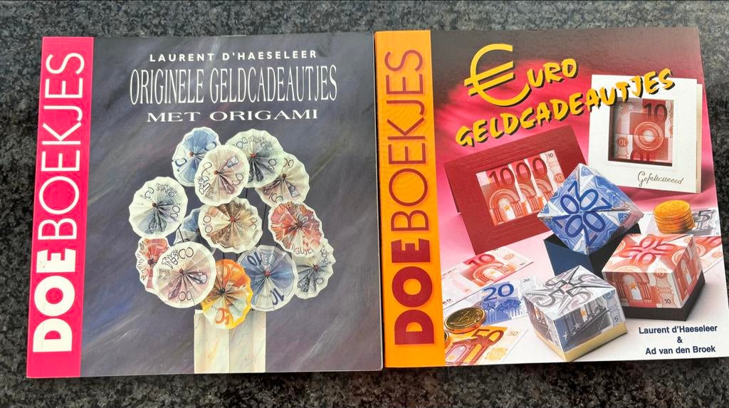 Doeboekjes: Originele Geldcadeautjes met Origami, Boeken, Hobby en Vrije tijd, Zo goed als nieuw, Scrapbooking en Knutselen, Geschikt voor kinderen