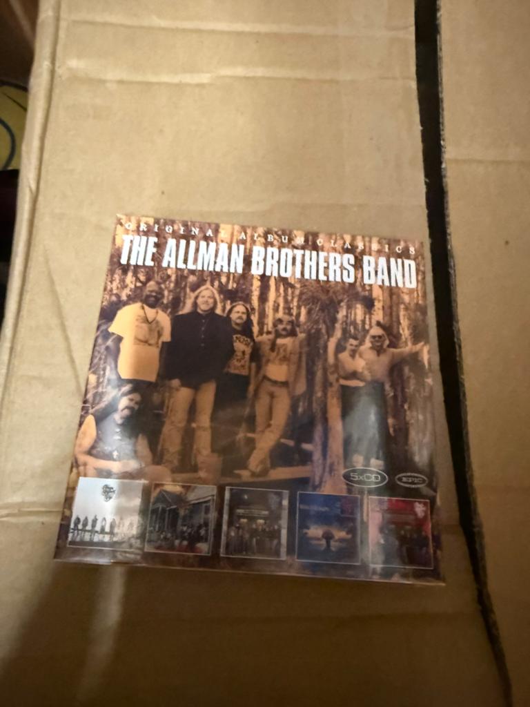 5 cd box the allman brothers band original album series seal, Ophalen of Verzenden, Zo goed als nieuw, Poprock