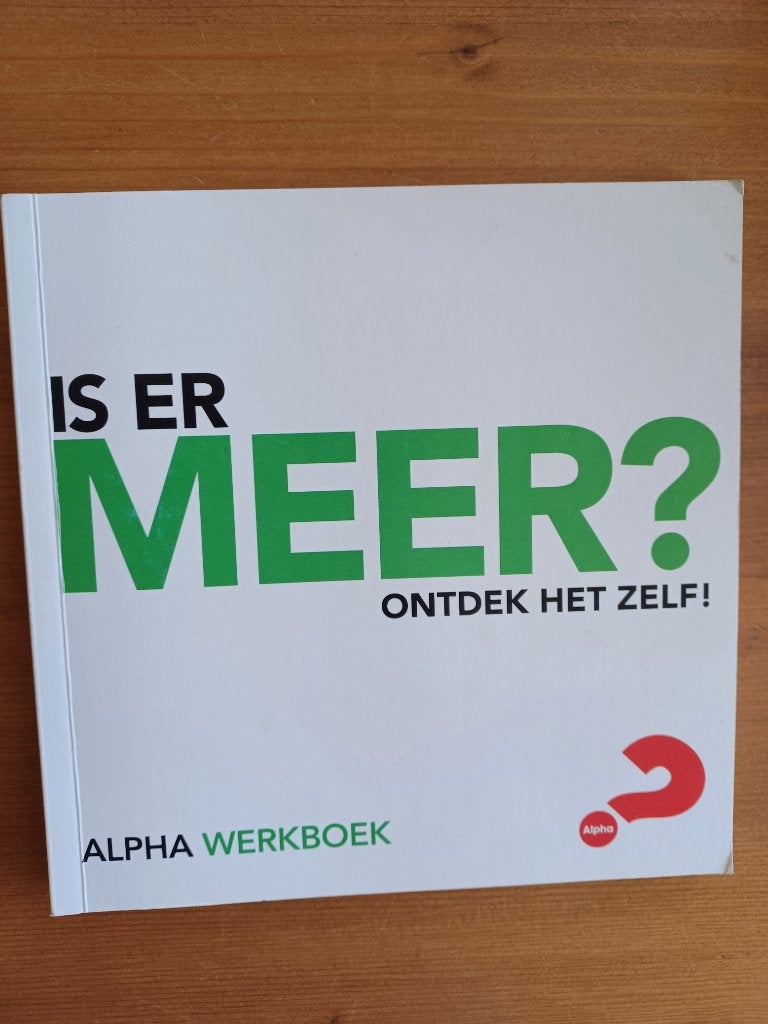 Is er meer ? Ontdek het zelf ! Alpha werkboek, Gelezen, N. Gumbel, Christendom | Protestants, Ophalen of Verzenden