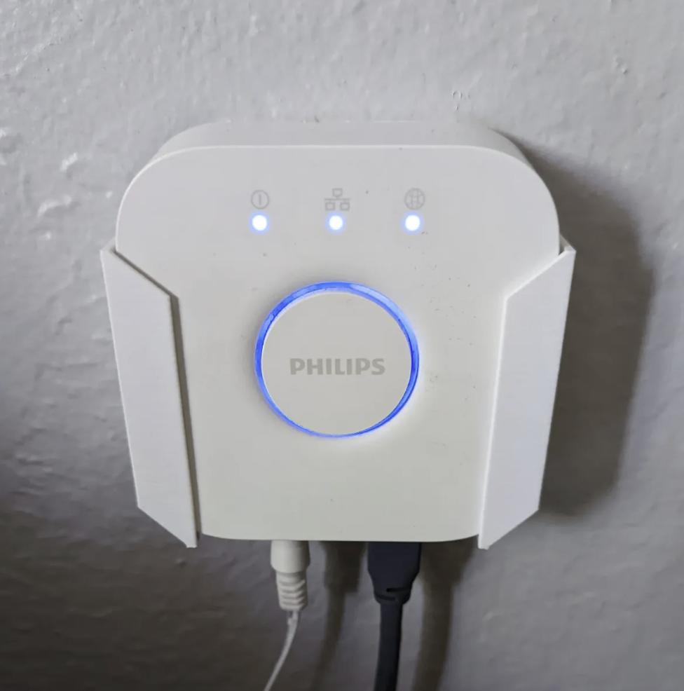 Wandhouder voor Philips Hue Bridge – 3D05, Area3D.NL, Area3D.NL, Verzenden, Nieuw