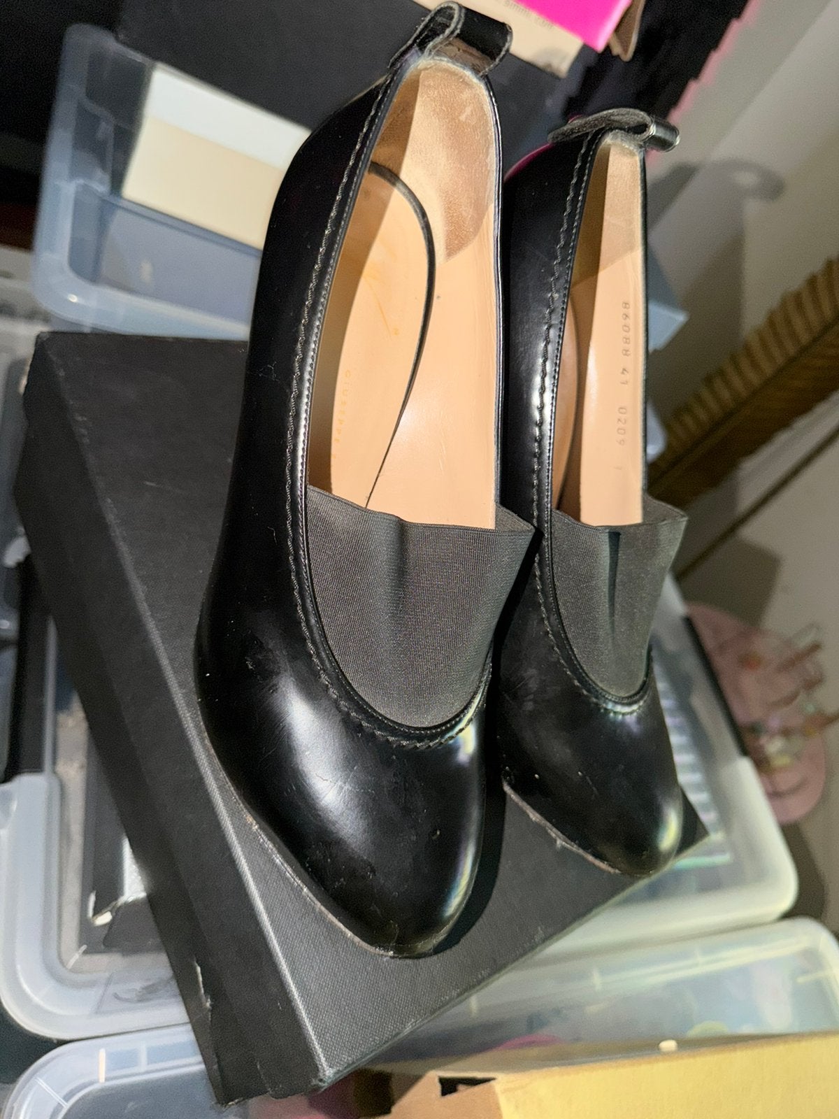 Giuseppe Zanotti pumps – maat 41, Kleding | Dames, Ophalen of Verzenden, Gedragen, Zwart