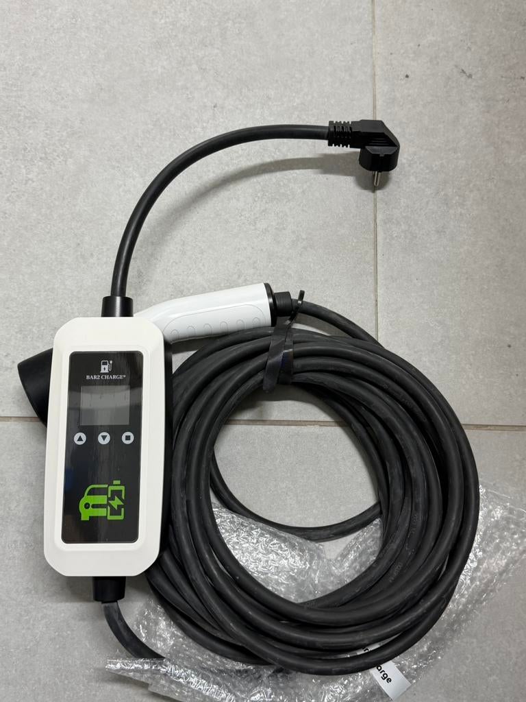 Mobiele Thuislader 3.7 kW 10 Meter Type 2 Schuko 16A ZGAN, Auto diversen, Laadpalen, Info@bar2charge.eu, Molenstraat 118 5701 KJ Helmond