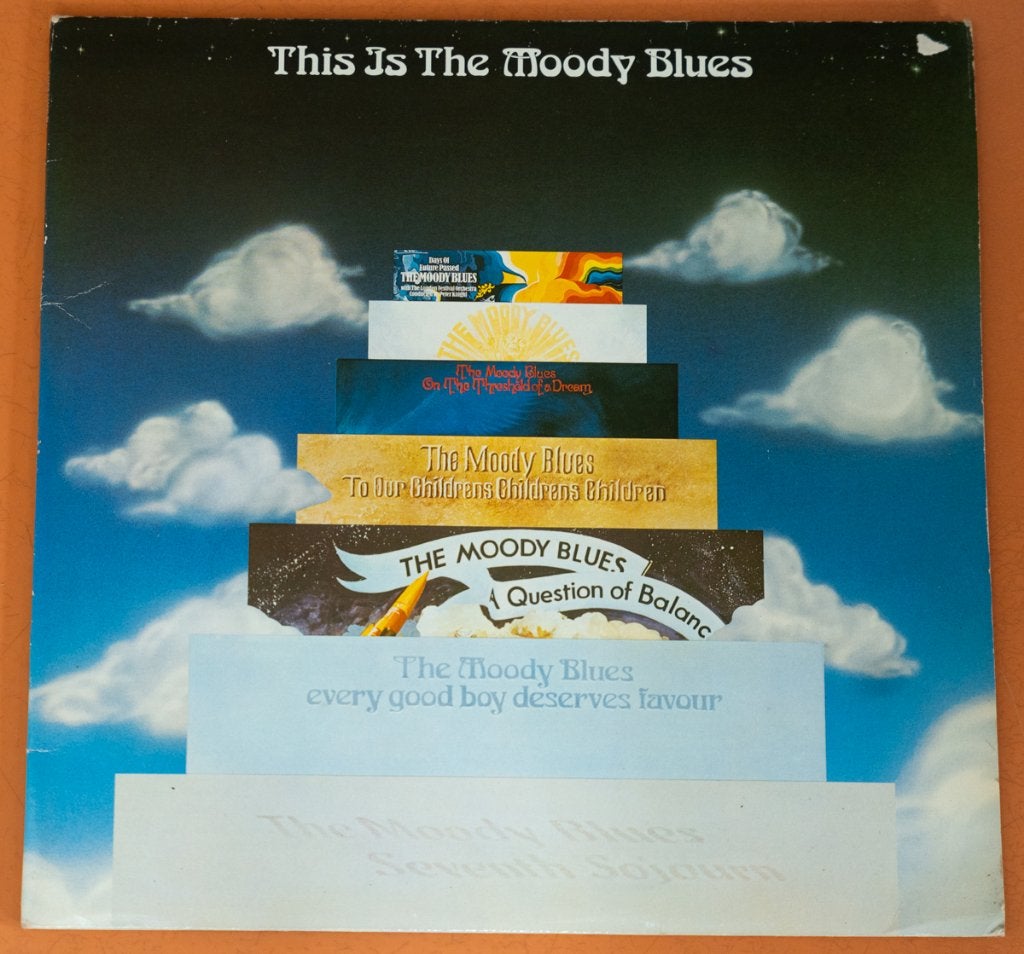 The Moody Blues - This is the Moody Blues (1974) dubbel LP, LP, Rock, Gebruikt, Ophalen of Verzenden