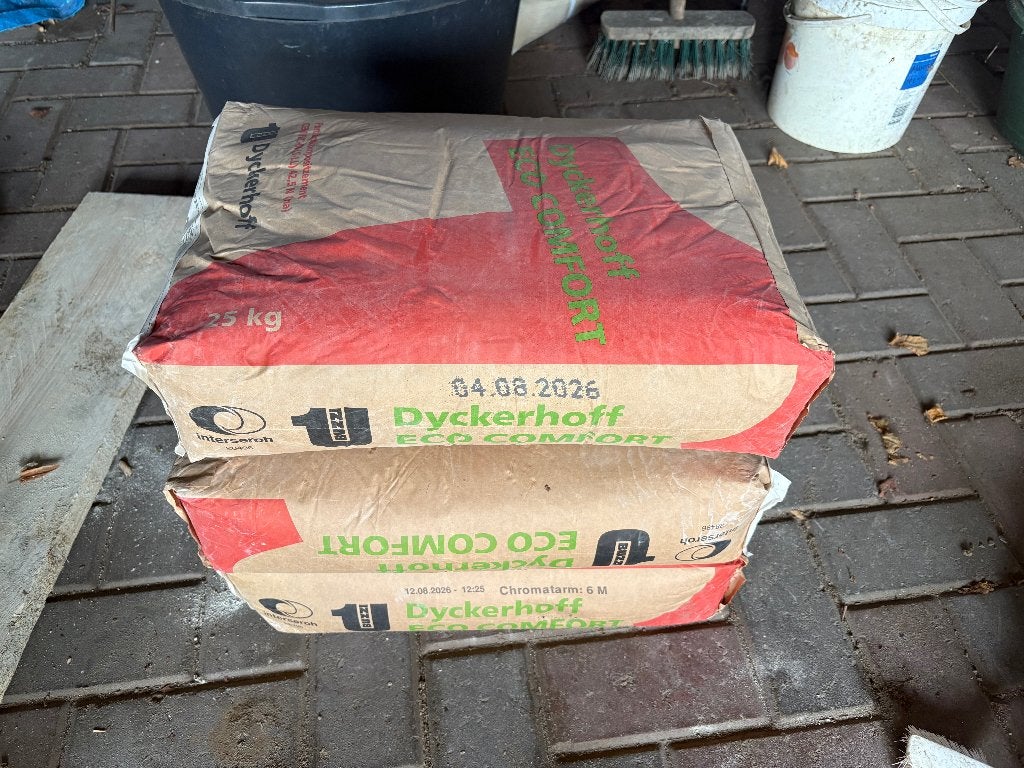 3x 25kg Cement, Ophalen, Nieuw, Beton