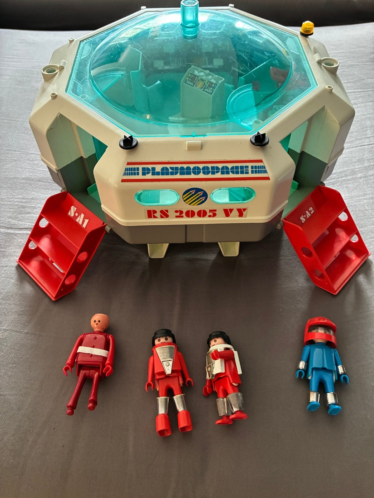 Playmobil Space RS 2005 VV met 4 astronauten, Gebruikt, Complete set, Overige typen, Ophalen of Verzenden