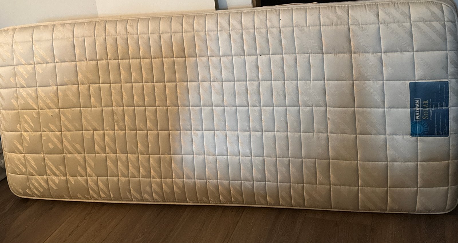Pullman Solar eenpersoonsmatras 80x200 - Gebruikt, Gebruikt, Eenpersoons, Ophalen of Verzenden, 80 cm