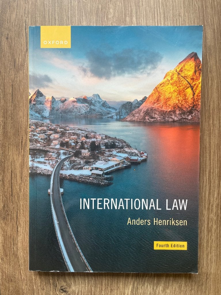International Law - A. Henriksen, Gelezen, Diverse auteurs, Ophalen of Verzenden, WO