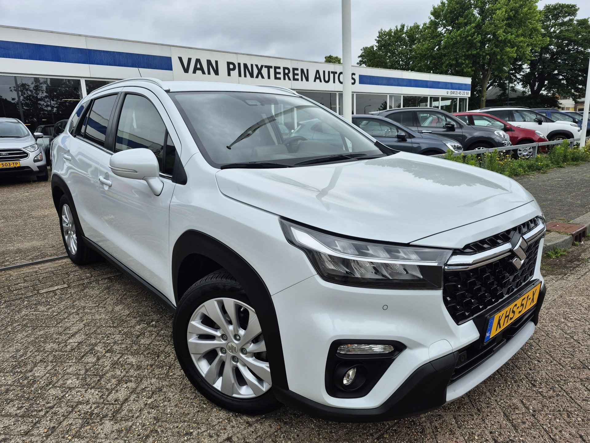 Suzuki S-Cross 1.5 Hybrid Select (bj 2023, automaat), Auto's, 12 maanden, Stof, Gebruikt, Euro 6