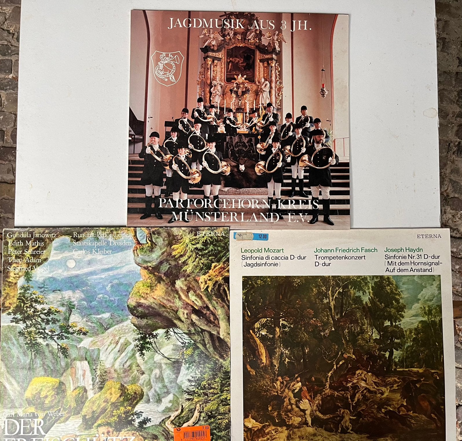 LP’s Hoornmuziek, Jachthoorn Parforce Waldhoorn, Muziek en Instrumenten, Ophalen of Verzenden, Zo goed als nieuw