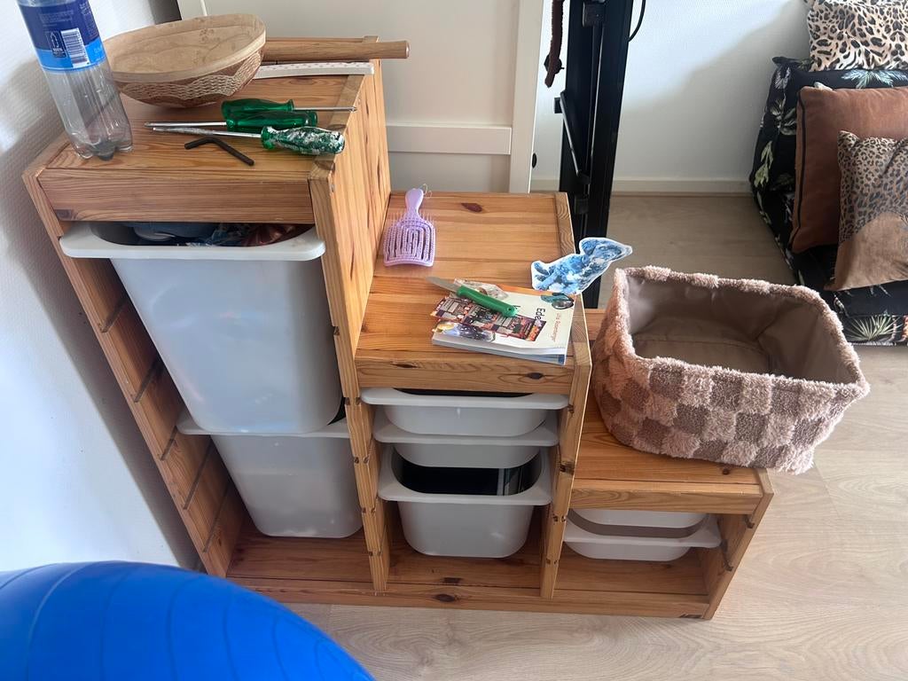 Ikea TROFAST kast met bakken, Huis en Inrichting, Ophalen, 50 tot 100 cm, Zo goed als nieuw, Minder dan 100 cm