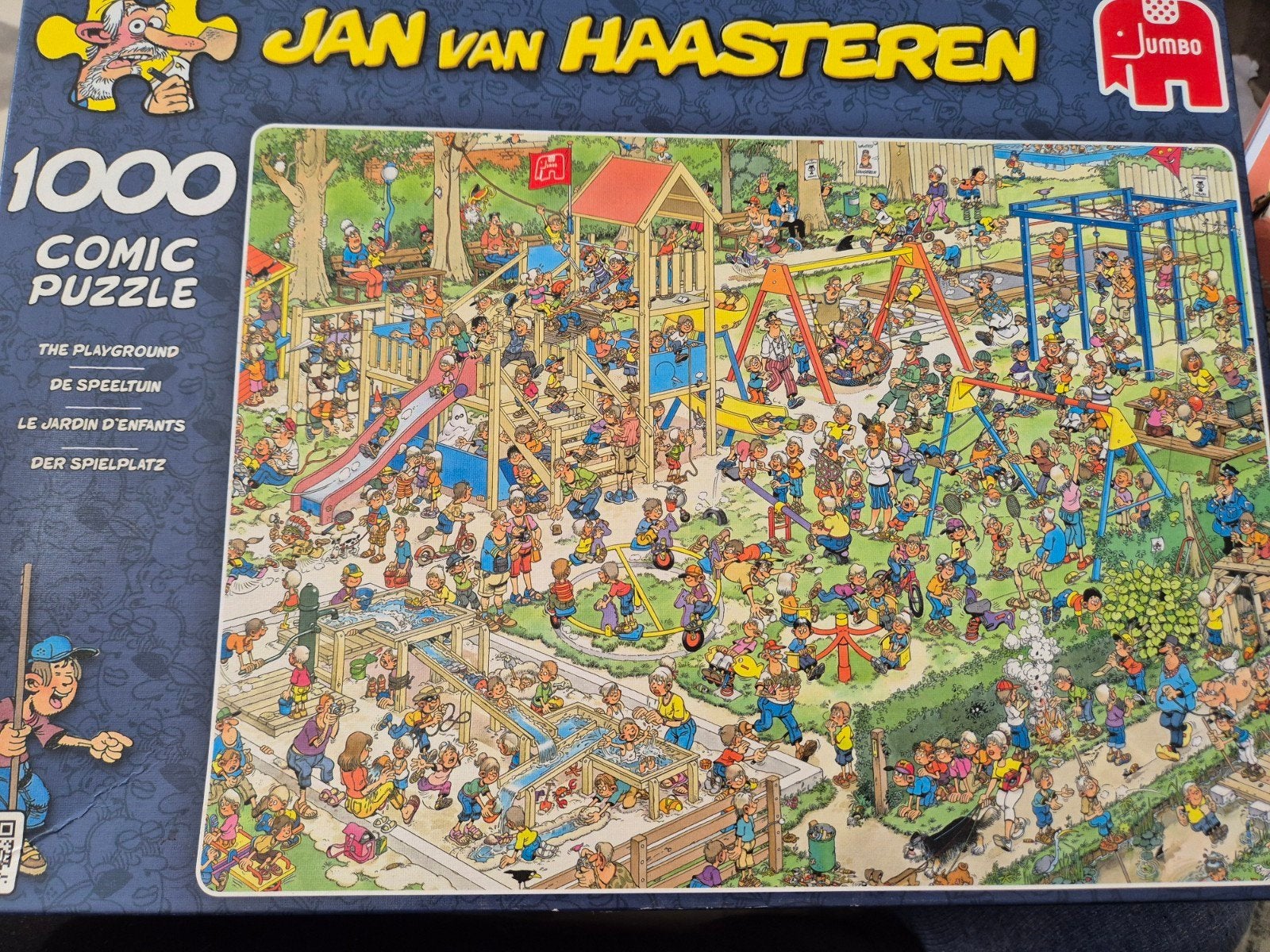 Jan van Haasteren 1000 stukjes puzzels (7 stuks), Hobby en Vrije tijd, Denksport en Puzzels, Ophalen, 500 t/m 1500 stukjes, Zo goed als nieuw