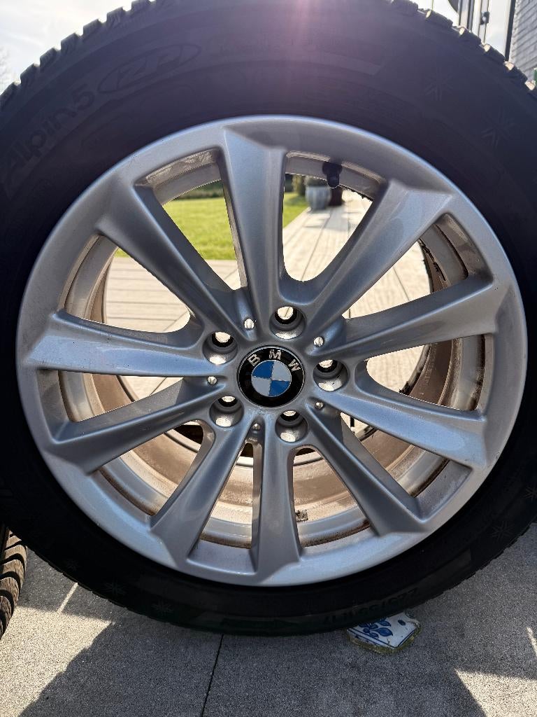 Michelin winterbanden op BMW velg, Auto-onderdelen, Ophalen, Gebruikt, Banden en Velgen, 17 inch
