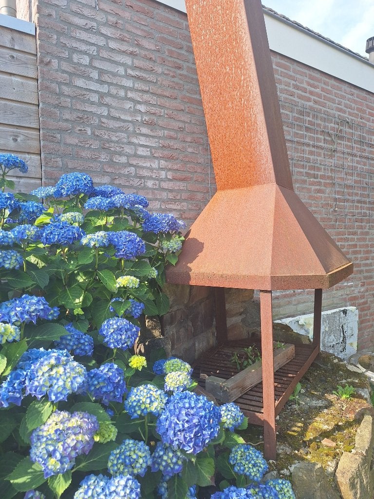 Buitenhaard / tuinhaard, Tuin en Terras, Ophalen, Gebruikt