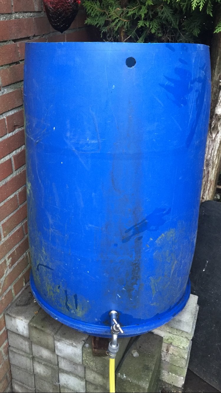 Regenton met kraan, Kunststof, Met kraantje, 150 liter of meer, Ophalen of Verzenden