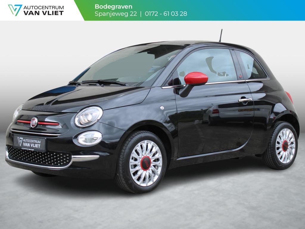 Fiat 500 1.0 Hybrid RED | APPLE CARPLAY / ANDROID AUTO |, Auto's, 12 maanden, Stof, Euro 6, 4 stoelen