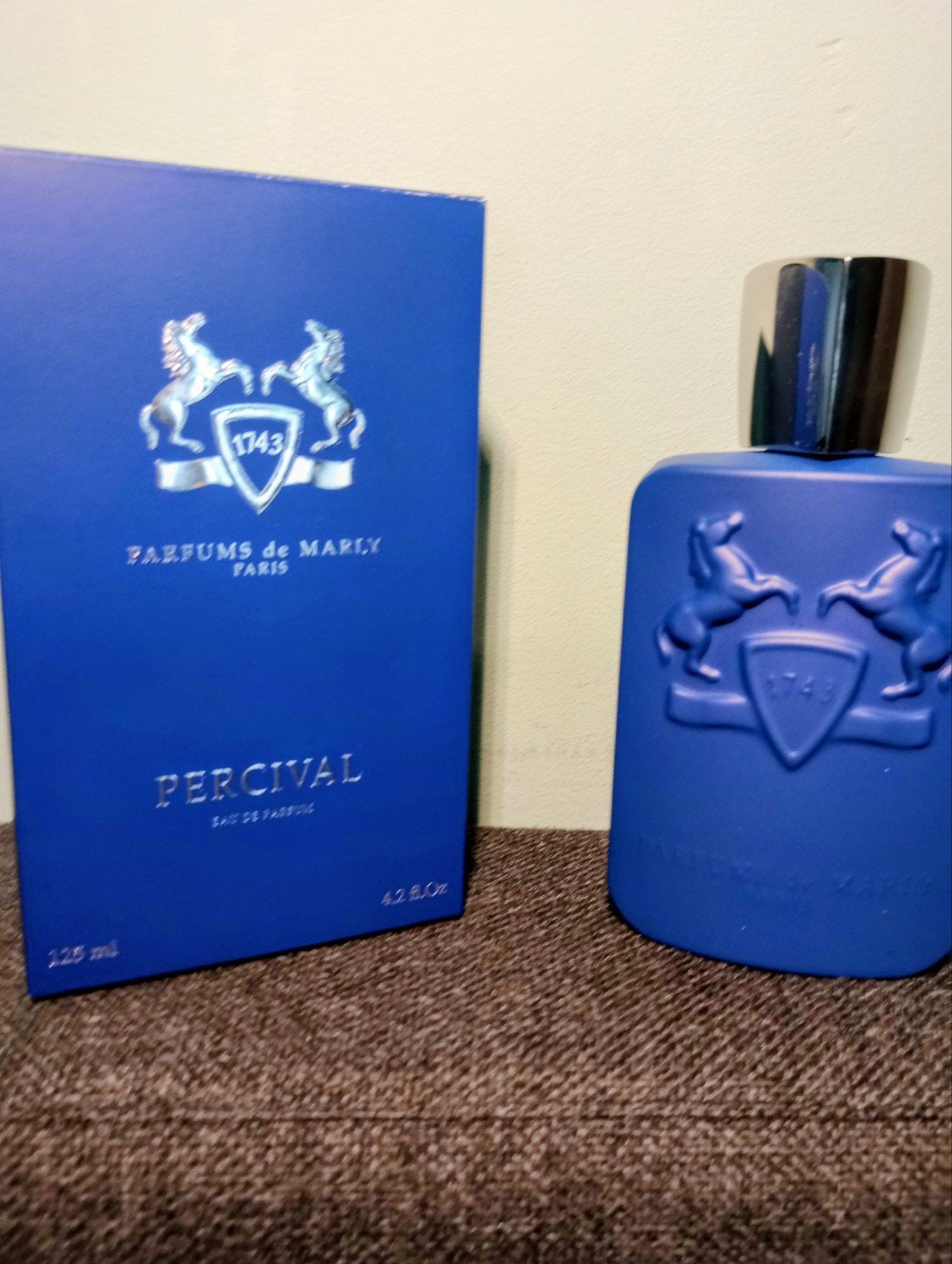 Parfums de Marly Percival 125ml (ca. 115ml over), Sieraden, Tassen en Uiterlijk, Ophalen of Verzenden, Gebruikt