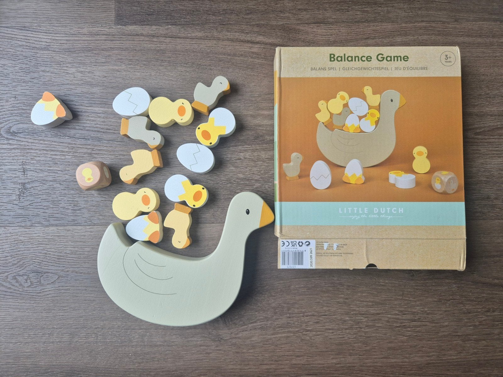 Little Dutch Balance Game: Gans met kuikens en eieren, Ophalen, Zo goed als nieuw, Puzzelen